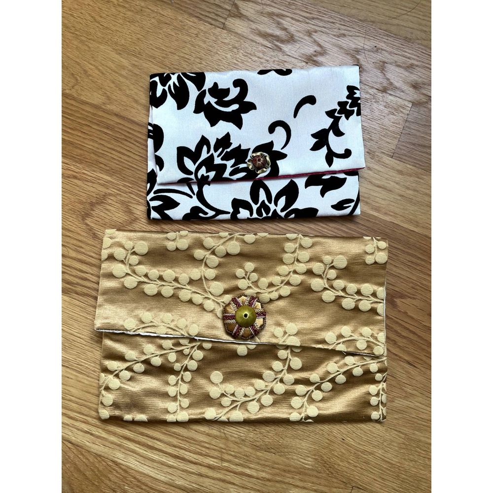 Elegant Silk Purse Clutches Set - Timeless Style, Practical Functionality